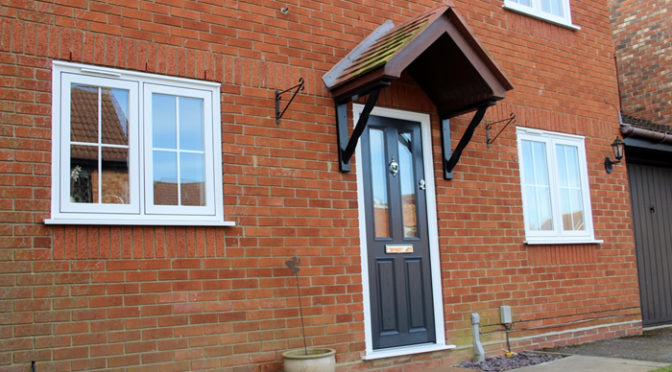 Composite Door and Halo flush uPVC double glazed windows, Warfield, Berkshire